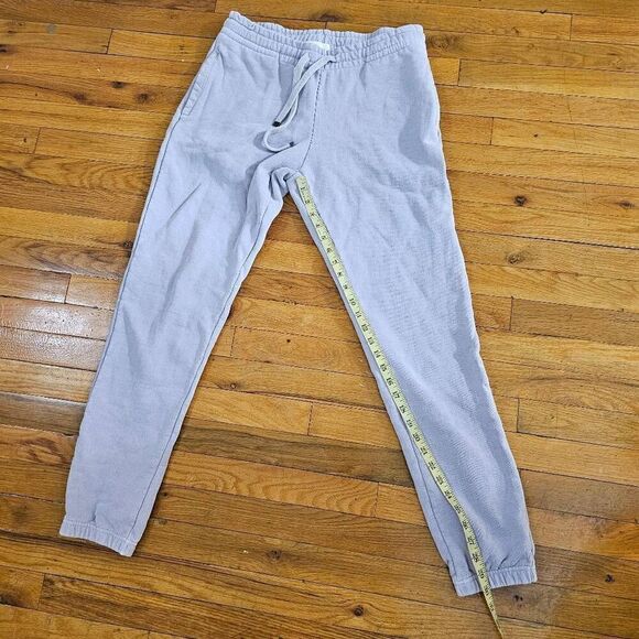 TALTENTLESS Women's Purple Cotton Joggers Sweatpants Size Medium - Picture 4 of 10
